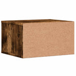 Supporto Stampante Rovere Fumo 40x32x22,5 cm Legno truciolato