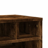Supporto Stampante Rovere Fumo 40x32x22,5 cm Legno truciolato
