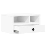 Supporto per Stampante Bianco 40x32x22,5 cm Legno truciolato