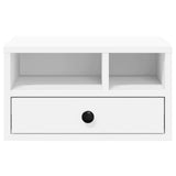 Supporto per Stampante Bianco 40x32x22,5 cm Legno truciolato