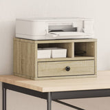 Supporto Stampante Rovere Sonoma 40x32x22,5cm Legno truciolato