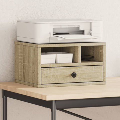 Supporto Stampante Rovere Sonoma 40x32x22,5cm Legno truciolato
