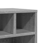 Supporto per Stampante con Ruote Grigio Sonoma 41x32x34,5 cm