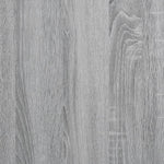 Supporto per Stampante con Ruote Grigio Sonoma 41x32x34,5 cm