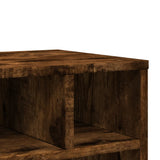 Supporto per Stampante con Ruote Rovere Fumo 41x32x48 cm