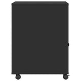 Supporto per Stampante con Ruote Nero 41x32x48 cm