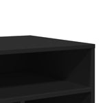 Supporto per Stampante con Ruote Nero 41x32x48 cm