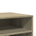 Supporto per Stampante con Ruote Rovere Sonoma 60x50x67 cm