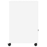 Supporto per Stampante con Ruote Bianco 60x48x74 cm