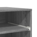 Supporto per Stampante con Ruote Grigio Sonoma 60x48x74 cm