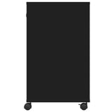 Supporto per Stampante con Ruote Nero 60x40x68,5 cm