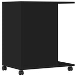Supporto per Stampante con Ruote Nero 60x40x68,5 cm