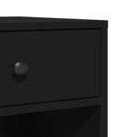 Supporto per Stampante con Ruote Nero 60x40x68,5 cm
