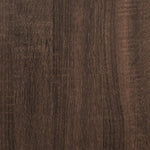 Supporto per Stampante con Ruote Rovere Marrone 60x40x68,5 cm