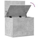 Contenitore Grigio Cemento 60x42x46 cm in Legno truciolato