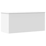 Contenitore Portaoggetti Bianco 100x42x46 cm Legno truciolato