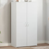 Schedario Bianco 60x32x115 cm in Legno truciolato