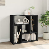 Mobili Porta TV 2 pz Neri 75x30x50 cm in Legno truciolato
