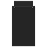 Mobili Porta TV 2 pz Neri 75x30x50 cm in Legno truciolato