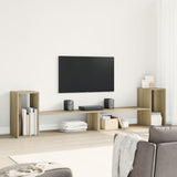Mobili TV 2 pz Rovere Sonoma 100x30x50 cm in Legno truciolato