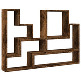 Mensola a Muro Rovere Fumo 96x12x64 cm in Legno truciolato