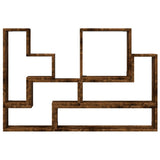 Mensola a Muro Rovere Fumo 96x12x64 cm in Legno truciolato