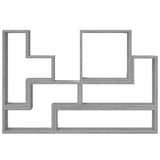 Mensola a Muro Grigio Sonoma 96x12x64 cm in Legno truciolato