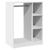 Armadio Bianco 77x48x102 cm in Legno truciolato