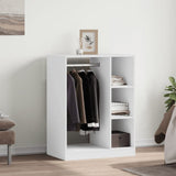 Armadio Bianco 77x48x102 cm in Legno truciolato