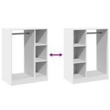Armadio Bianco 77x48x102 cm in Legno truciolato