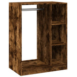 Armadio Rovere Fumo 77x48x102 cm in Legno truciolato