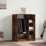 Armadio Rovere Fumo 77x48x102 cm in Legno truciolato