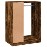 Armadio Rovere Fumo 77x48x102 cm in Legno truciolato