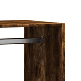 Armadio Rovere Fumo 77x48x102 cm in Legno truciolato