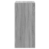 Armadio Grigio Sonoma 77x48x102 cm in Legno truciolato