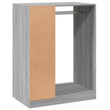 Armadio Grigio Sonoma 77x48x102 cm in Legno truciolato
