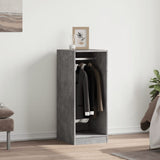 Armadio Grigio Cemento 48x41x102 cm in Legno truciolato