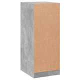 Armadio Grigio Cemento 48x41x102 cm in Legno truciolato