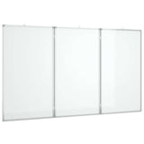 Lavagna Magnetica Pieghevole 150x100x1,7 cm in Alluminio