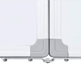 Lavagna Magnetica Pieghevole 200x50x1,7 cm in Alluminio