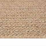 Tappeto ZIZUR 240x240 cm Aspetto Iuta per Interni ed Esterni