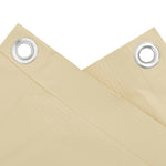 Paravento da Balcone Crema 400x75 cm in PVC