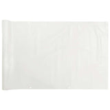 Paravento da Balcone Bianco 300x75 cm in PVC