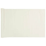 Paravento da Giardino Bianco 400x75 cm in PVC