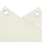 Paravento da Giardino Bianco 600x75 cm in PVC