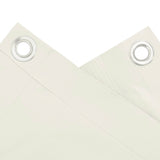 Paravento da Giardino Bianco 700x75 cm in PVC