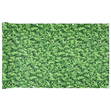 Paravento da Balcone con Aspetto Pianta Verde 500x75 cm PVC
