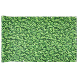 Paravento da Balcone con Aspetto Pianta Verde 800x75 cm PVC