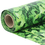 Paravento da Balcone con Aspetto Pianta Verde 800x75 cm PVC