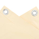Paravento da Balcone Crema 800x90 cm in PVC